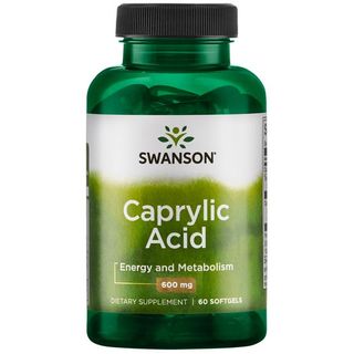 Kwas kaprylowy Caprylic Acid 60 kapsułek SWANSON
