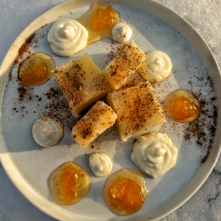  Традиционна Гръцка Халва с цитрусов крем