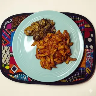 Chips Masala + Chicken