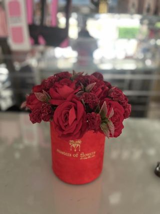 Mini Box Rouge Floral