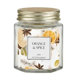 Orange + Spice Jar
