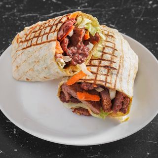 Wrap De Hamburguesa De Ternera