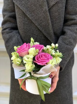 Квіткова композиція Крапля ніжності