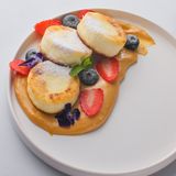 Сырники со сливочной карамелью 