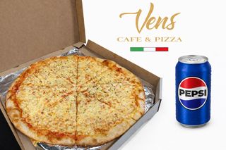 Pizza Margherita + Pepsi