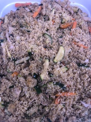 Quinoa amb verdures (300 grs. aprox)