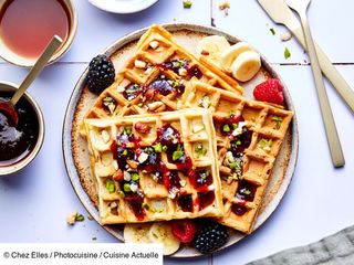 Gaufre Fruit Rouges Pistache