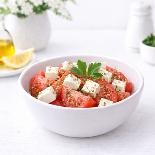 Salata de rosii cu branza feta 200g