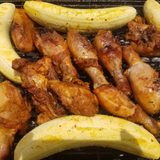 Chicken and bole/bole and turkey 