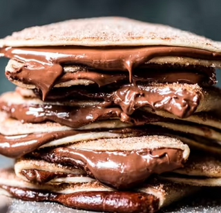 Quesadilla de Nutella