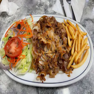 Döner Kebab al Plato