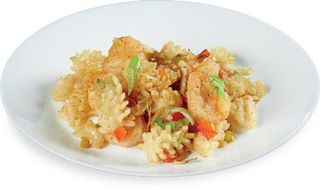 Calamari, gamberi sale e pepe