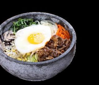 Goghi dolsot bibimbap