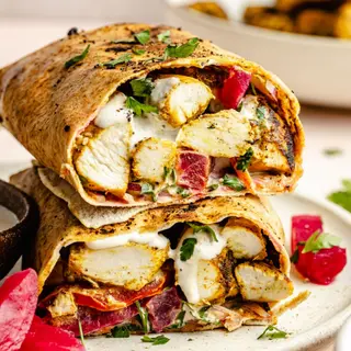 Chicken Shawarma Single Sausage Extra Chicken