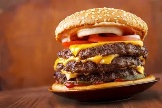 Big manzo burger