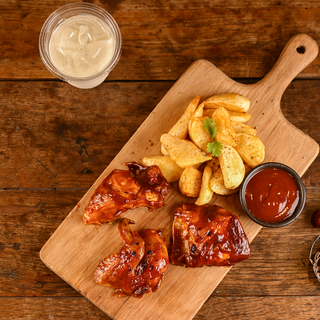 Pineapple chili 3pc chicken and chips