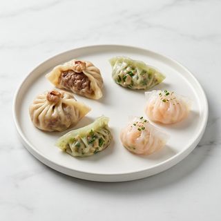 Surtido De Dim Sum Opción Vegetariana (6 Pzs.)