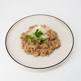 Risotto ai funghi con crema