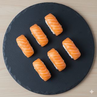 081. Sushi set salmone - 6 pezzi