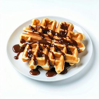 Waffle con Nutella