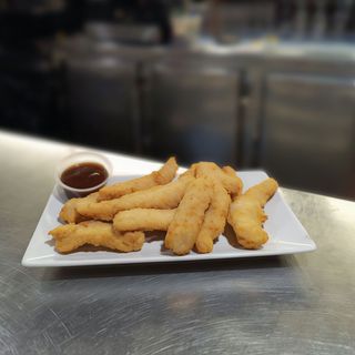 Tapa De Tiras De Pollo