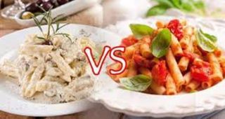 Pasta with Red or White Sauce