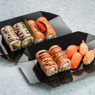 Сет Окунись в лосось 28 шт.