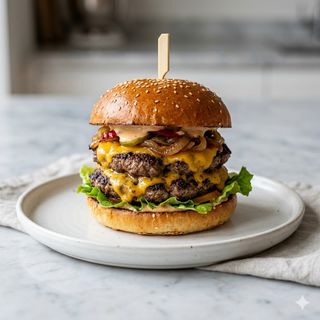 Hamburguesa doble