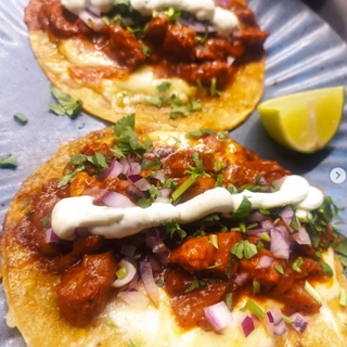 Tacos Al Pastor Con Queso (3 Uds.)