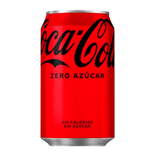 Lata Coca-Cola Zero