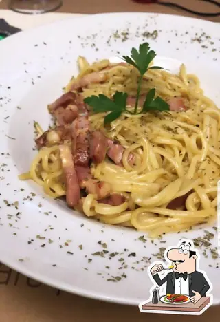  Esparguete à Carbonara