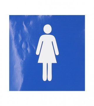 (005157) Naljepnica WC ŽENSKI 19,5x19,5cm M50835