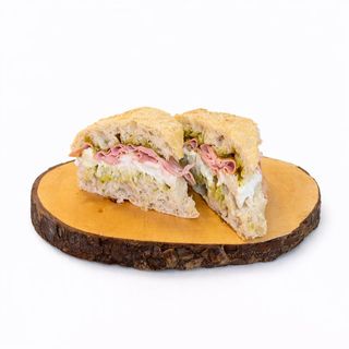 Focaccia De Mortadela Italiana