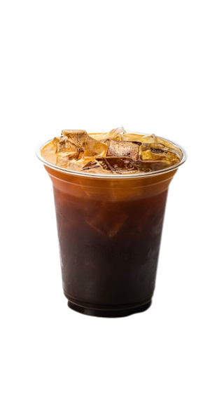 Iced caffè americano