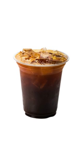 Iced caffè americano