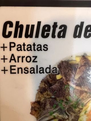 Plato Chuleta