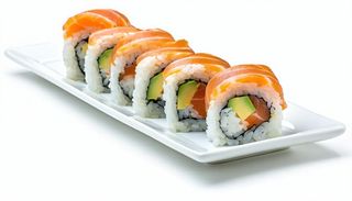 Uramaki tuna avocado - 4 pezzi