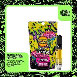 Boquilla Vaper Amnesia CBD 70% 2Ml