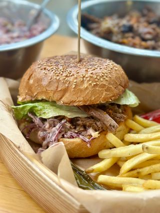 NEW!!! Angus Beef and coleslaw Burger (650g)