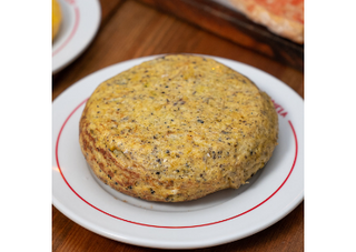 Tortilla de patatas trufada