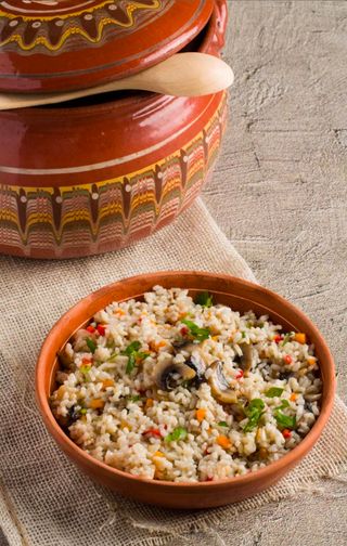 Pilaf de orez cu legume 1000g