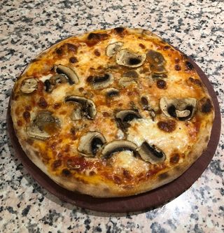 Pizza de champiñones 5