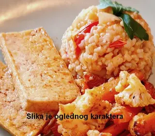 Tofu prženi s prilozima