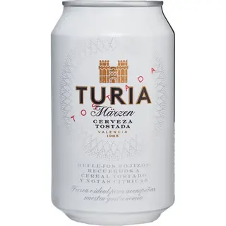 Cerveza Turia (lata 33cl)