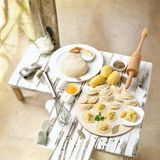 Вареники с картофелем и грибами