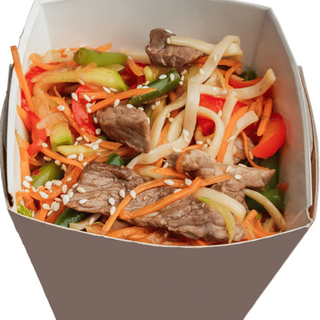 Вок с говядиной