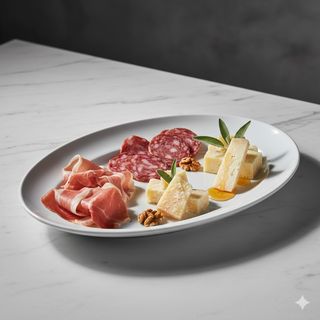 Trilogia di salumi e formaggi