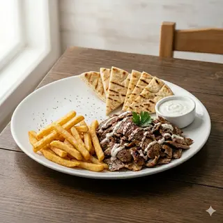 Plato Solo Carne Y Patatas