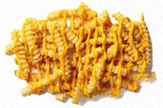 Fries with cheese sauce