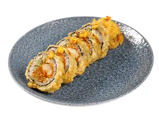 Chrupiące futomaki z kurczakiem i kimchi w tempurze 6 szt.